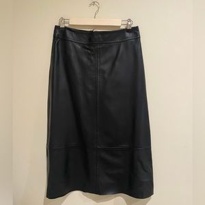 Kate Spade Leather Skirt